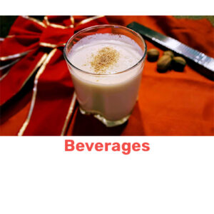 photo of homemade egg nog