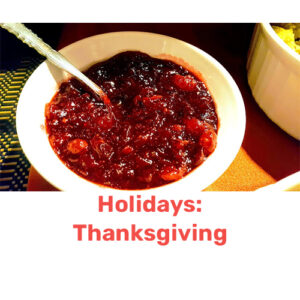 photo of cranberry sauce